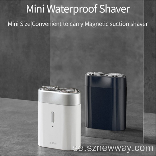 Zhibai Portable Mini Electric Beard Shaver Vattentät